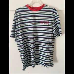 Zumiez Striped “WELCOME” Tee